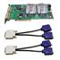 Jaton NVIDIA GeForce 6200 512MB DDR2 4VGA Outputs PCI Video Card
